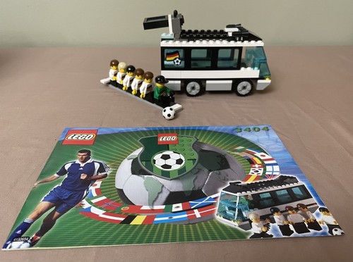 Lego soccer black bus set - lego,