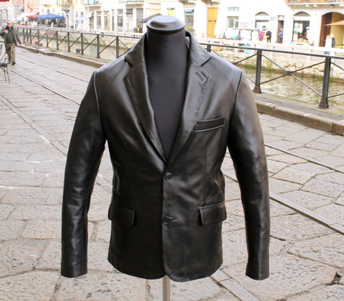 Giacca pelle modello - , blazer