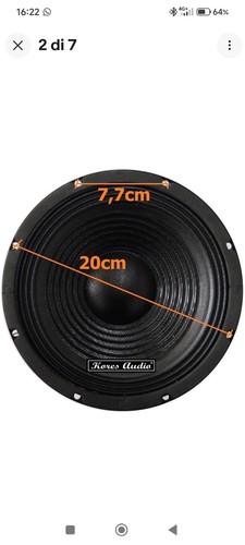 Kores audio r8s - audio, woofer