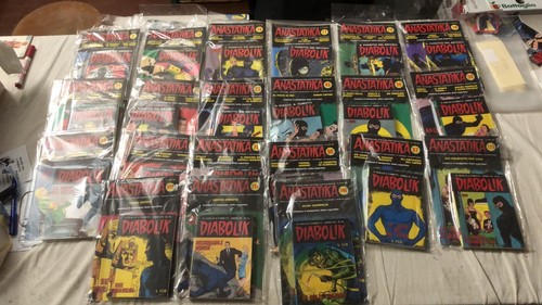 Diabolik lotto 21 albi - diabolik,