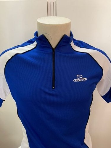 Maglia ciclista tech blu - ciclista,