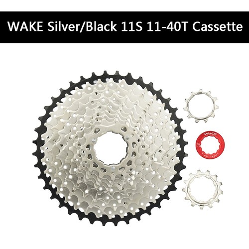 Wake argento nero - argento/nero, 11s