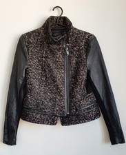 ZARA Giacca donna in tweed con