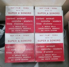 John Wayne - L'avventura - 4 Parti - Sonoro - Super 8mm - Vintage -NEP FILM ROMA