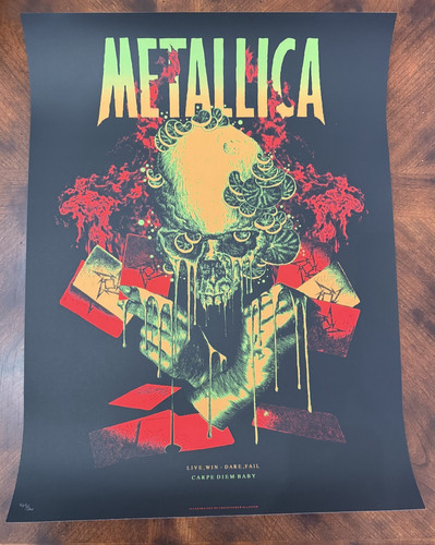 Poster bambino metallica carpe - bambino,