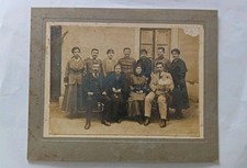 Foto D'epoca Famiglia Militare