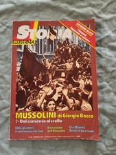 STORIA ILLUSTRATA RIVISTA 1983 303 MUSSOLINI CIRO MENOTTI RAYMOND BLOCH  ST22