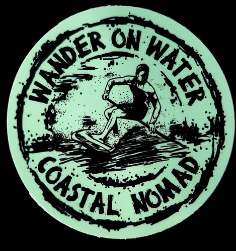 Adesivo coastal nomad - adesivo,