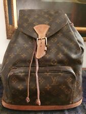 ZAINO IN PELLE  LOUIS VUITTON MONTSOURIS 