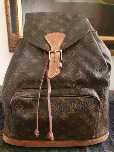 Zaino pelle louis vuitton - zaino,