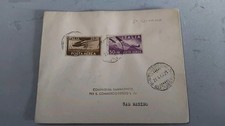 FDC Viaggiata 1947 Rara Di