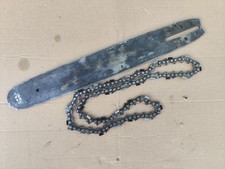 Barra  Catena Per motosega OLEO MAC 254 Originale Usato 