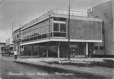 AL13-27E) RISTORANTE PAPA' PACIFICO MONDRAGONE ANIMATA POLIZIA STRADALE CASERTA