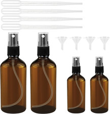 4 Pezzi Flaconi Spray in Vetro