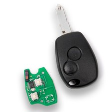 CHIAVE TELECOMANDO PER RENAULT CLIO III KANGOO MASTER MODUS 433Mhz ID46 PCF7947