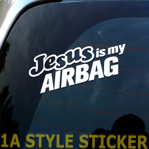 Jesus airbag sticker - my,