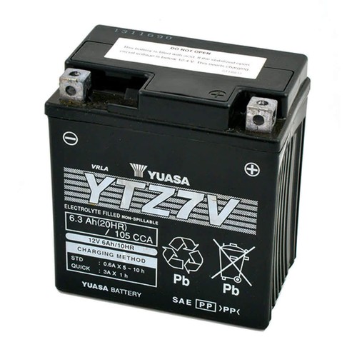 Batteria yuasa ytz7v 3ah - 6,3ah, dry