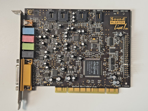 Creative sound blaster - blaster, live