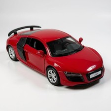 Modellino Auto Audi R8 GT Rossa MSZ Scala 1:43 Anno 2007