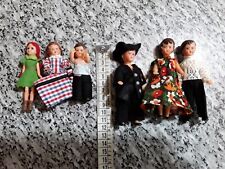 LOTTO DI 6 BAMBOLINE ANNI 70/80