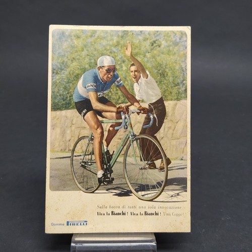 Cartolina del ciclista fausto - cartolina,