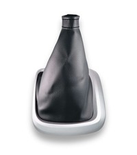 Cuffia Cambio con Cornice Argento e Ghiera Compatibile con Fiat Tipo 356 357 358