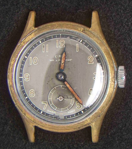 Oris quadrante grigio militare