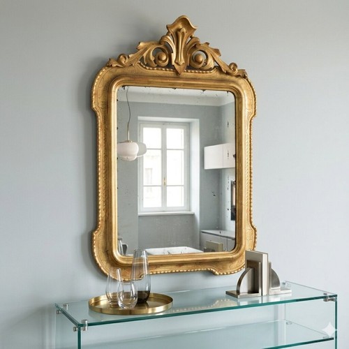 Specchiera antica legno - specchiera,