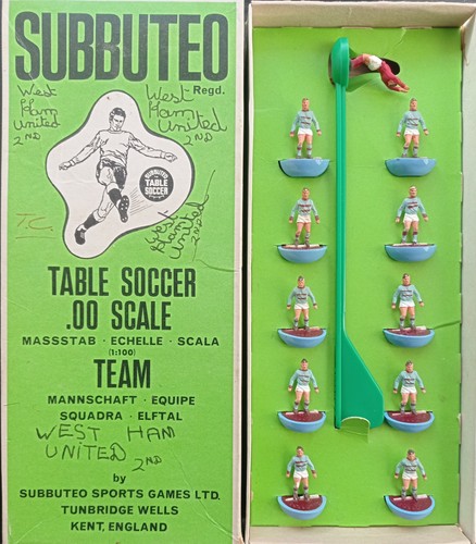 Subbuteo west ham 2nd ref - subbuteo,