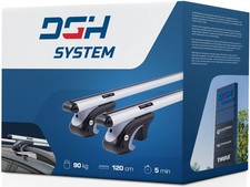 Barre portatutto portapacchi BARRE per Renault KANGOO I VAN 1997-2007 max 90 kg