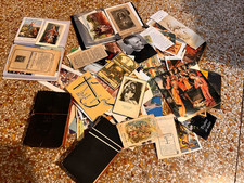 GRANDE  LOTTO SANTINI: quasi 1,5 Kg- incluso 2 libri religiosi e 2 raccoglitori