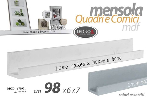 Mensola per quadri cornici - per, e