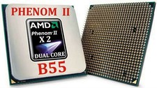 PROCESSORE SOCKET AM2+ AM3 PHENOM II B55 DUAL CORE X 2 _ 3.0 GHZ 64 BIT L3 6MB