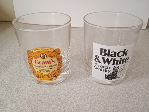 Scottish whisky glasses - 2, x