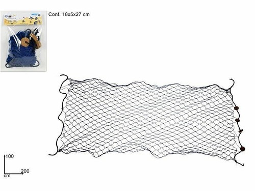 Rete pesca decorativa blu - pesca,