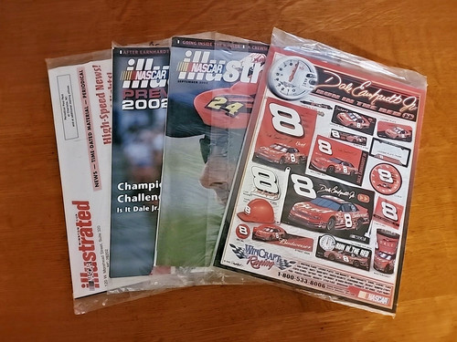Nascar illustrated magazine - nascar,