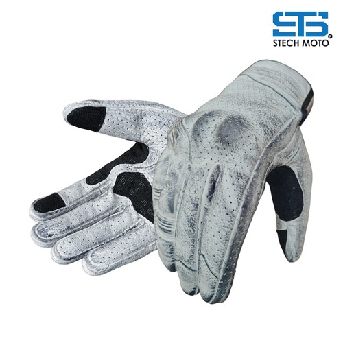 Moto guanti pelle estivo - guanti,