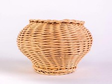 Vimini Cestino Intrecciato Artigianale Ordine di Deposito