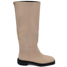 Stivali donna a punta quadrata