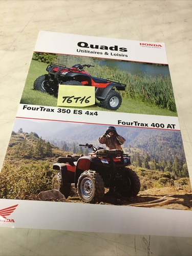 Honda quad fourtrax - fourtrax, 4x4