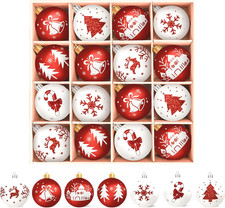 Palline Di Natale Bianche E