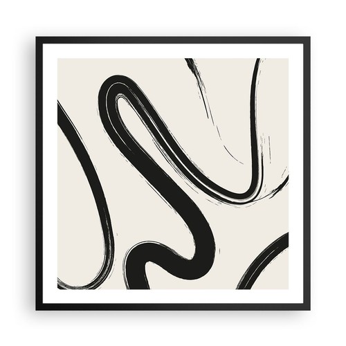 Poster 60x60cm linee - 60x60cm,