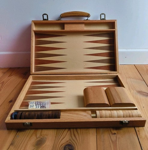 Backgammon vintage in legno - -,