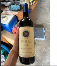 Vino SASSICAIA bolgheri 1996