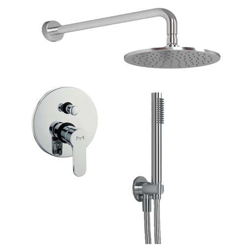 Kit doccia tondo completo - doccia,