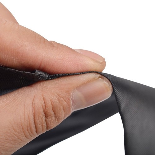 Borsa canna poliestere nera - borsa,
