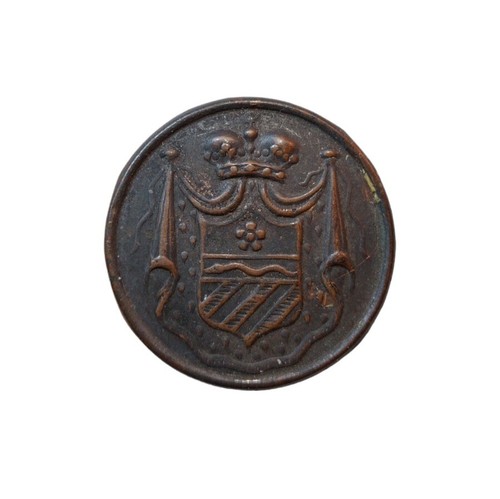 Medaglia bottone stemma - bottone,