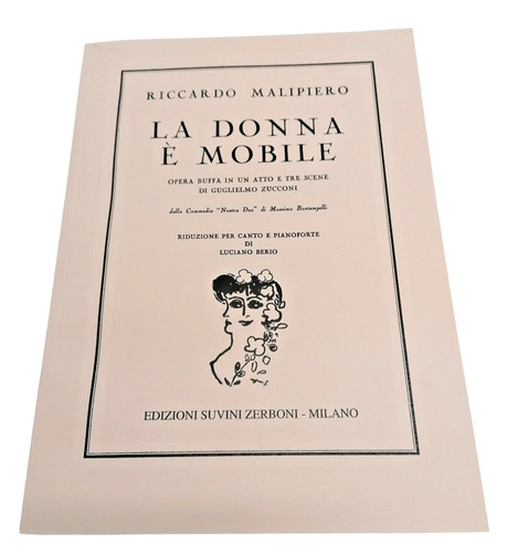 Donna mobile spartiti - la, è