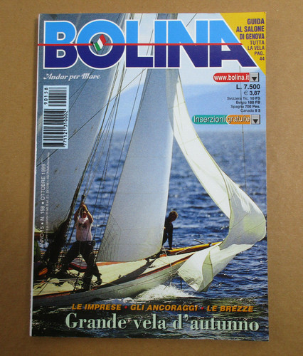 Rivista bolina andar - per, mare