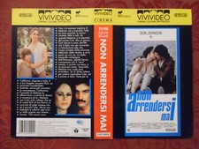 NON ARRENDERSI MAI - Cover / Locandina di VHS ed. VIVIVIDEO rara